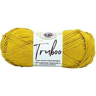 Lion Brand Yarn Truboo Yarn Goldenrod 1 Skein