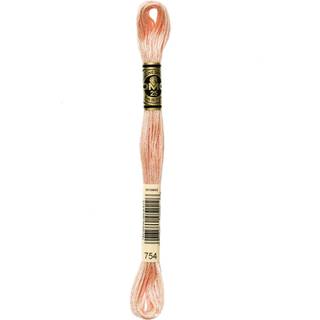 DMC Mouliné Spécial 25 Broderigarn - Farve 754