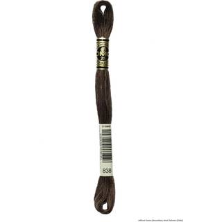 DMC Mouliné Spécial 25 Broderigarn - Farve 838