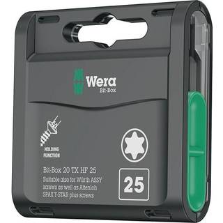 Wera werk Bit-box 20 tx hf, tx 20 x 25 mm, 20 dele