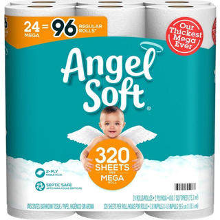 Angel Soft Mega ruller 24 t?lling