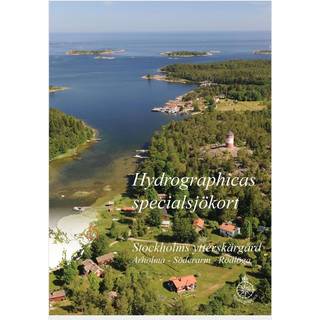 Bådsportkort Hydrographica 611 Stockholms ydre skærgård, Arholma - Söderarm - Rödlöga, A3 ringbundet