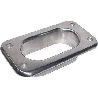 Whitecap Hardware Whitecap 6128C 316 S.S. Hawse Pipe - 6 """" X3-1/4