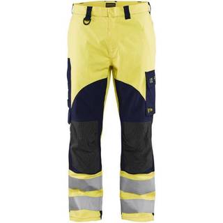Blåkläder 1588 Multinorm Buks Inherent / Multinorm Arbejdsbuks Inherent - C62 - High Vis Gul/Marineblå