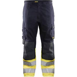 Blåkläder 1488 Multinorm Buks Inherent / Multinorm Arbejdsbuks Inherent - C156 - Marineblå/High Vis Gul