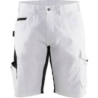 Blåkläder 1094 Shorts med stretch / Arbejdsshorts med stretch - C44 - Hvid/Mørk Grå