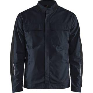 Blåkläder 4444 Industri Jakke stretch / Industri Arbejdsjakke stretch - 3XL - Mørk Marineblå/Sort