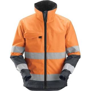 Snickers Vinterjakke high-vis orange/koksgrå xs