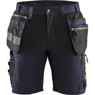 Blåkläder 1598 Håndværker shorts med stretch / Håndværker shorts med stretch - C56 - Mørk Marineblå/Sort