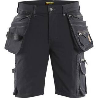 Blåkläder 1988 Håndværker Shorts 4-vejs stretch X1900 / Håndværker Arbejdsshorts 4-vejs stretch X1900 - C54 - Mørk Grå/Sort
