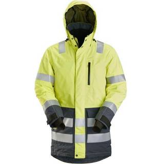 Snickers Vinterparka kl3 orange/koksgrå xs