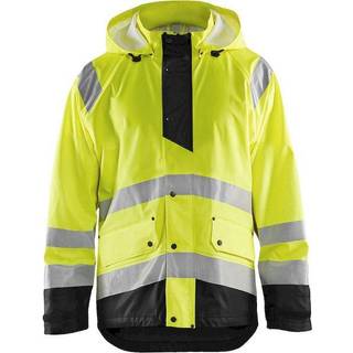 Blåkläder 4323 High Vis Regnjakke LEVEL 1 / High Vis Regnjakke LEVEL 1 - XS - High Vis Gul/Sort