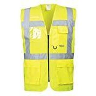 PW3 hi-vis Excutive vest - Gul (Størrelse: 5XL)