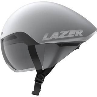 Lazer Cykelhjelm Victor KinetiCore Mat Hvid Sølv