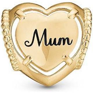 Christina Collect - Mum charm i forgyldt til sølvarmbånd**