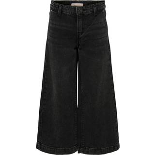 KIDS ONLY KOGCOMET wide fit jeans i sort til piger