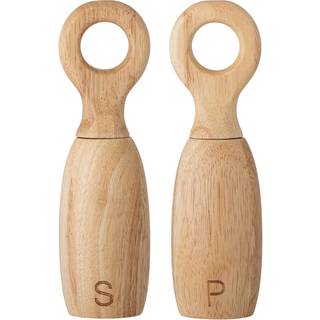 Bloomingville Martim salt- og peberkværn 21 cm Gummitræ