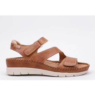 Pikolinos ALTEA W7N-0931 brandy hell-braun - Riemchen Sandale f?r Damen