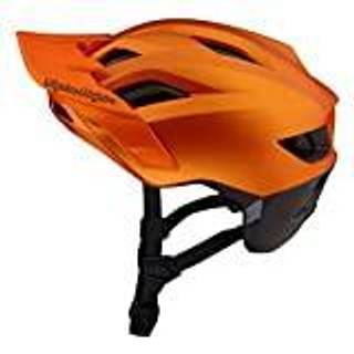 Troy Lee Designs Flowline SE Bicycle Helmet For Max Ventilation Lätt EPS Racing Downhill DH BMX MTB - Vuxna män Kvinnor (Radian -Orange/Dark Grey