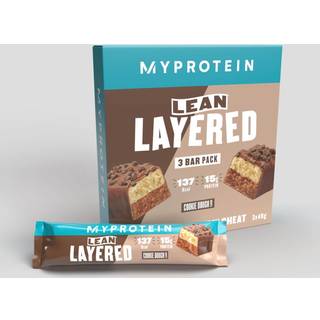 Lean Layered Bar - 3 x 40g - Chocolate and Cookie Dough