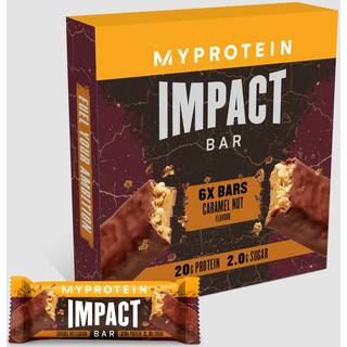 Impact Protein Bar - 6 x 64g - Karamel Nød