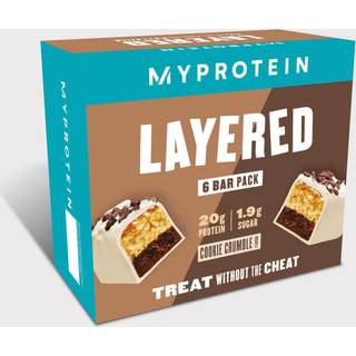 6 Layer Protein Bar - 6 x 60g - Cookie Crumble