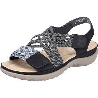 Rieker W Sandal m Elasikremme Sort 38