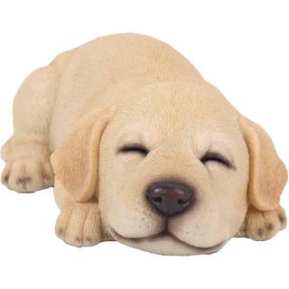 Sovende gul Labrador Retriever hvalpfigur