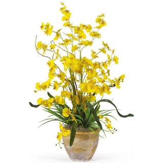 N?sten naturlig dansende Lady Silk Orchid Arrangement