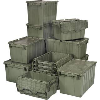 Kvanten vedh?ftet top container 20 """" x 11-1/2 """" x 7-1/2 """"-Gr?