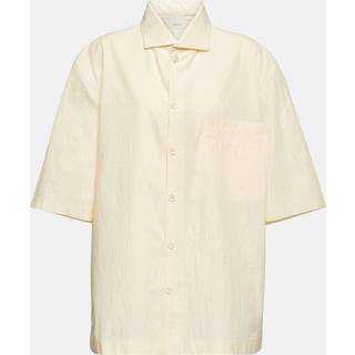 Lemaire Oversized cotton shirt - neutrals - XS