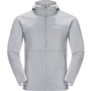 Jack Wolfskin Men's Prelight Alpha Jacket Silver Grey, XL