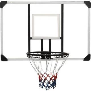 basketballkurv med plade 106x69x3 cm polycarbonat transparent