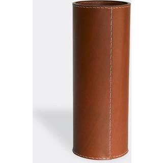 Michael Verheyden Vases - 'Solo' vase in saddle saddle leather