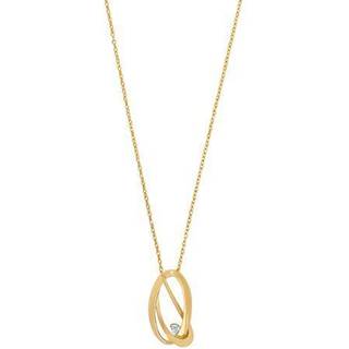 14 Karat Guld Vedhæng fra Nordahl Andersen med Diamant 0,06 Carat W/SI
