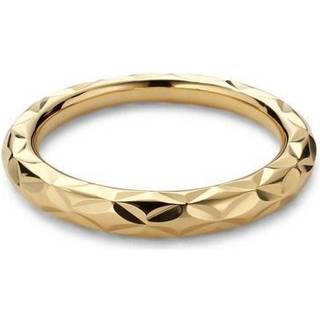 Jane Kønig - Small Impression ring i forgyldt sølv**