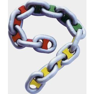 Kædemarkør / kædemarkering Osculati Chain Rainbow Marker, 1/4" (6 mm), rød, 14-pack