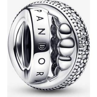 Moments Logo Sterling Sølv Charm fra Pandora 792317C01