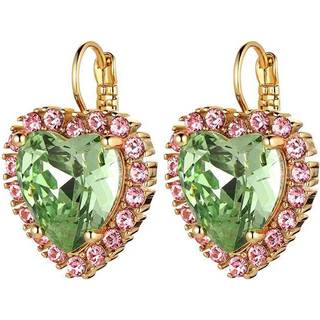DYRBERG/KERN FELICIA ØRERING 420055 (Gold, Green, ONESIZE)