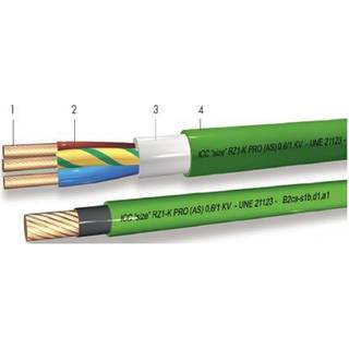 Kabel 5G1,5 Rz1-K 500M Tromle Grøn B2Ca Solar