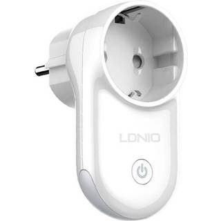 LDNIO Smart Wi-Fi kontakt 16A med indbygget natlys