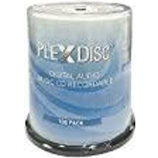 100 pk plexdisc 52x 700 MB digital lydmusik CD-R-disk til p?lidelig lydoptagelse og afspilning