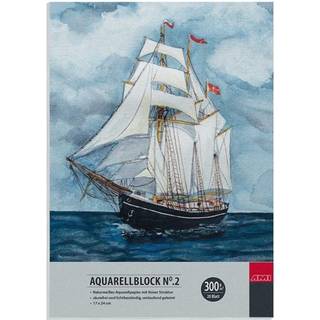Akvarelblok No 2 300 g 17x24