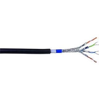 Kabel Kat7 S/Ftp 4P Pe 500M Sort Fca Netconnect