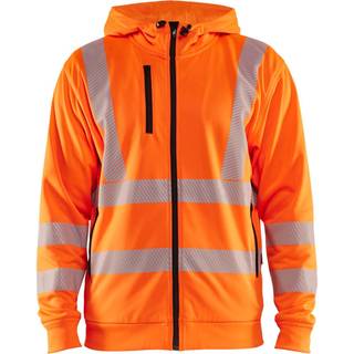 Blåkläder 3565 High vis Hættetrøje Full zip / High vis Hættetrøje Full zip - M - High Vis Orange