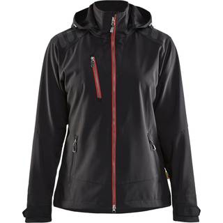 Blåkläder 4719 Dame Softshell Jakke / Dame Softshell Arbejdsjakke - M - Sort