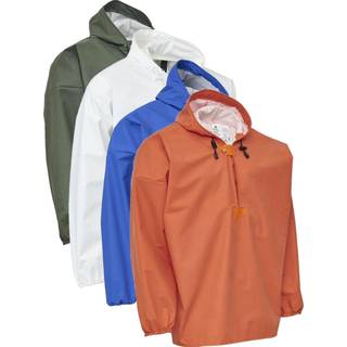 Regnanorak m/elastikmanchetter 077100E orange Str. 2XL
