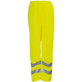 Hi-vis taljeregnbuks m/ lomme 022401R gul Str. 3XL