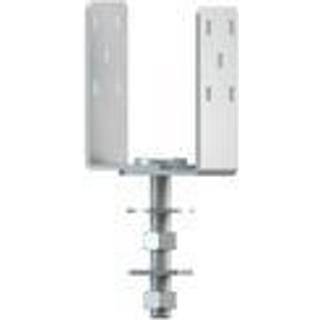 Stavrex Bjælkesko til tilbygningsbar skrue - Justerbar 70-110 mm - Stavrex