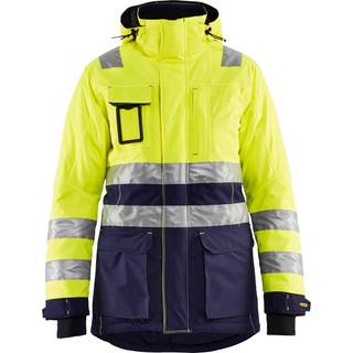 Blåkläder 4472 Dame High Vis Vinterparkajakke / Dame High Vis Vinterparkajakke - S - High Vis Gul/Sort
